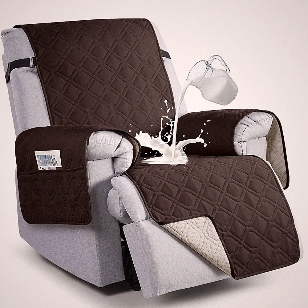 100% Waterproof Recliner Chair Covers, Recliner Cover Non-Slip Dog Chair Cove...