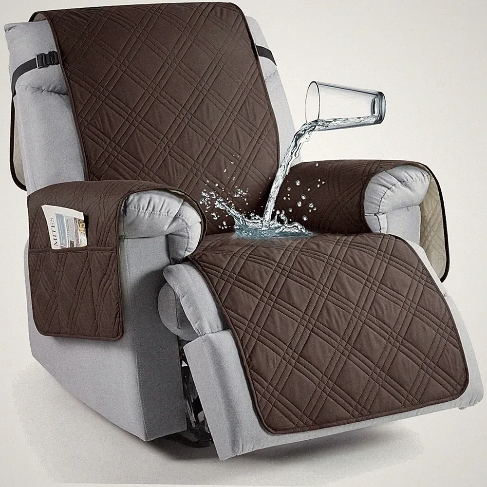 100% Waterproof Recliner Cover, Washable Furniture Protector