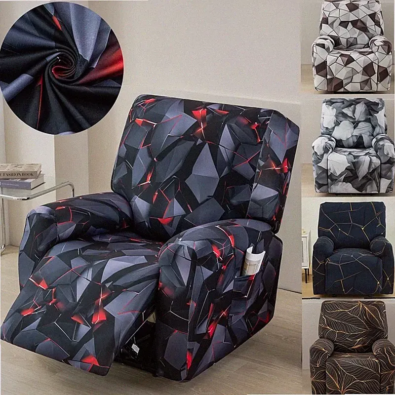 2025 Stretch Recliner Sofa Cover 1/2/3 Seat Protector for Kids Pets Dogs Cats