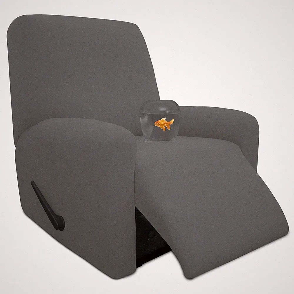 4 Pieces 100% Dual Waterproof Recliner Cover Stretch Soft Couch Cover for Dog...