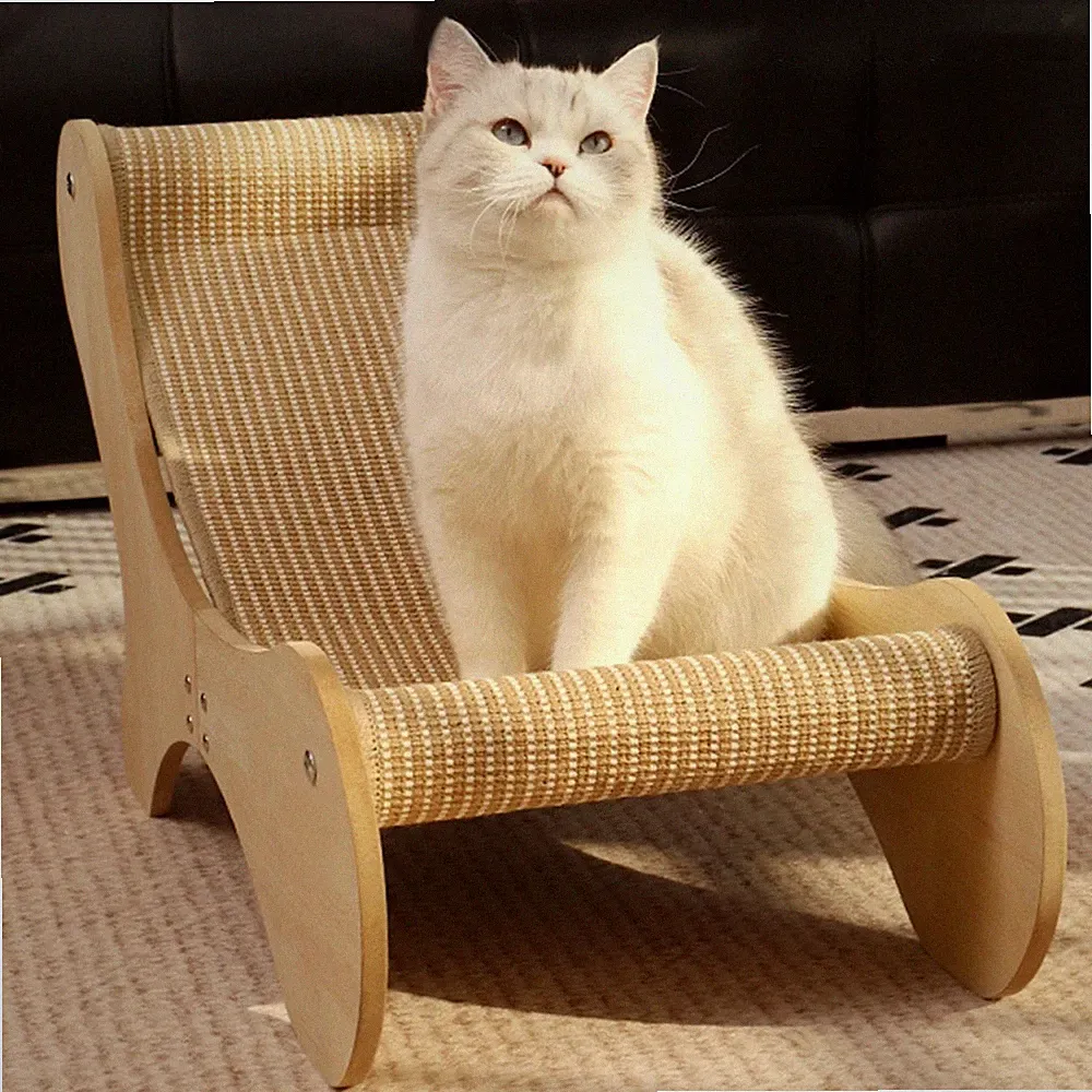 Cat Scratching Lounger Cat Scratcher Nest Grinding Claw Novelty Protect