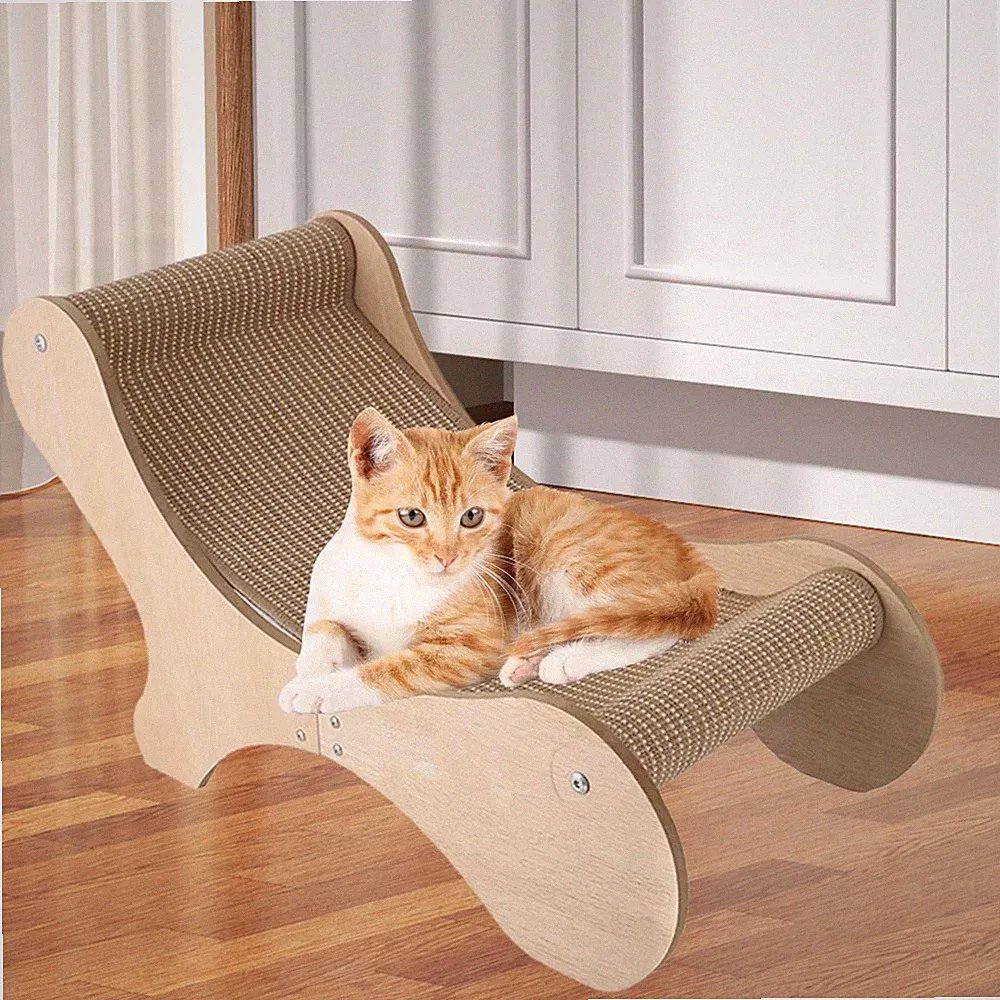 Cat Scratching Lounger Cat Scratcher Sofa Bed Furniture Protector Cat Scratching