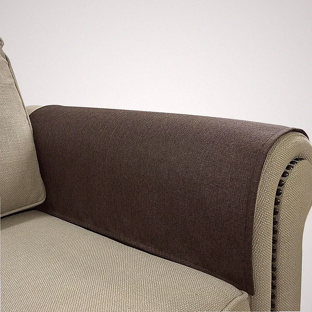 Couch Arm Covers, Anti-Slip Sofa Armrest Cover for Recliner, 2pc Washable Sof...