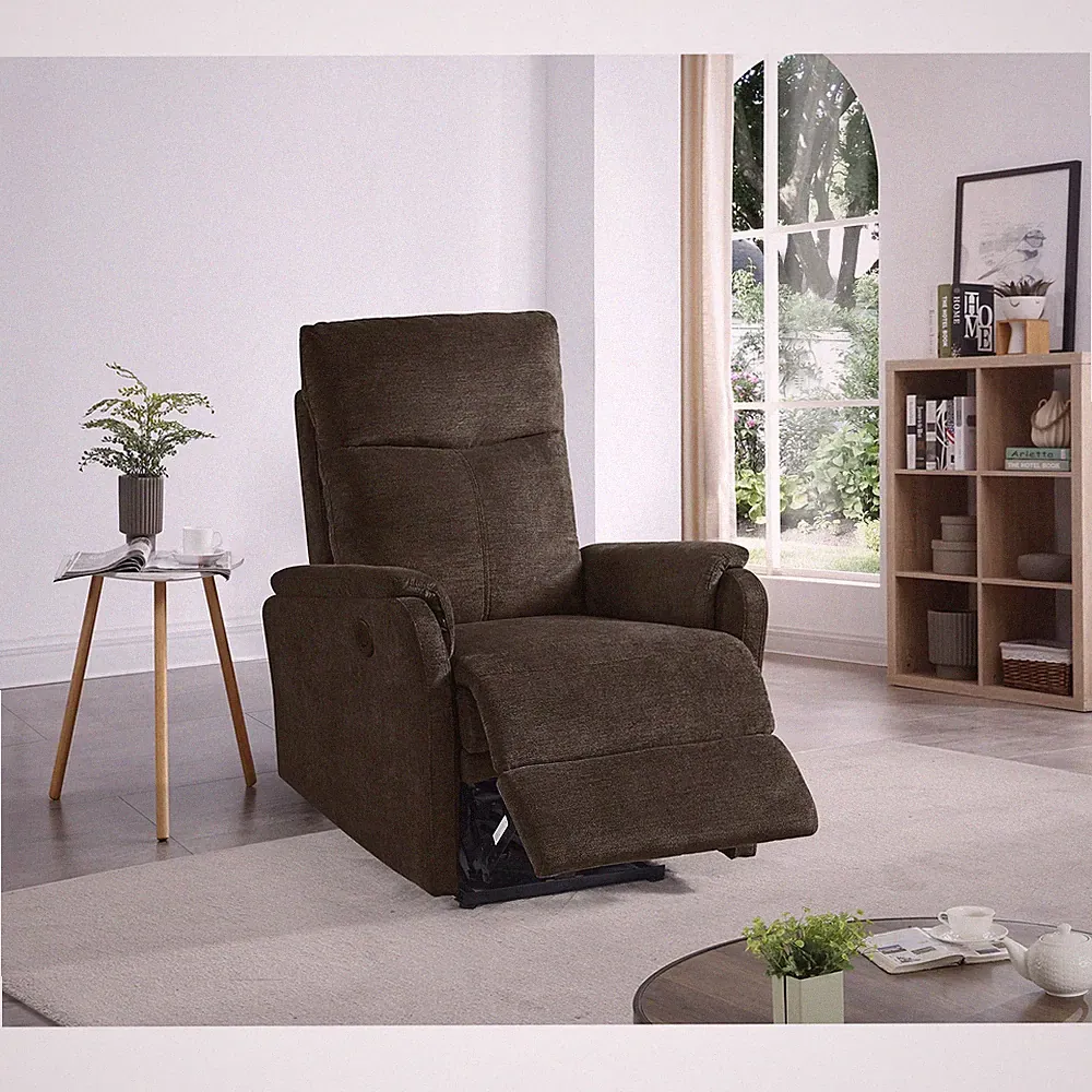 Electric Power Recliner Chair Small Recliner Living Room Single Sofa
