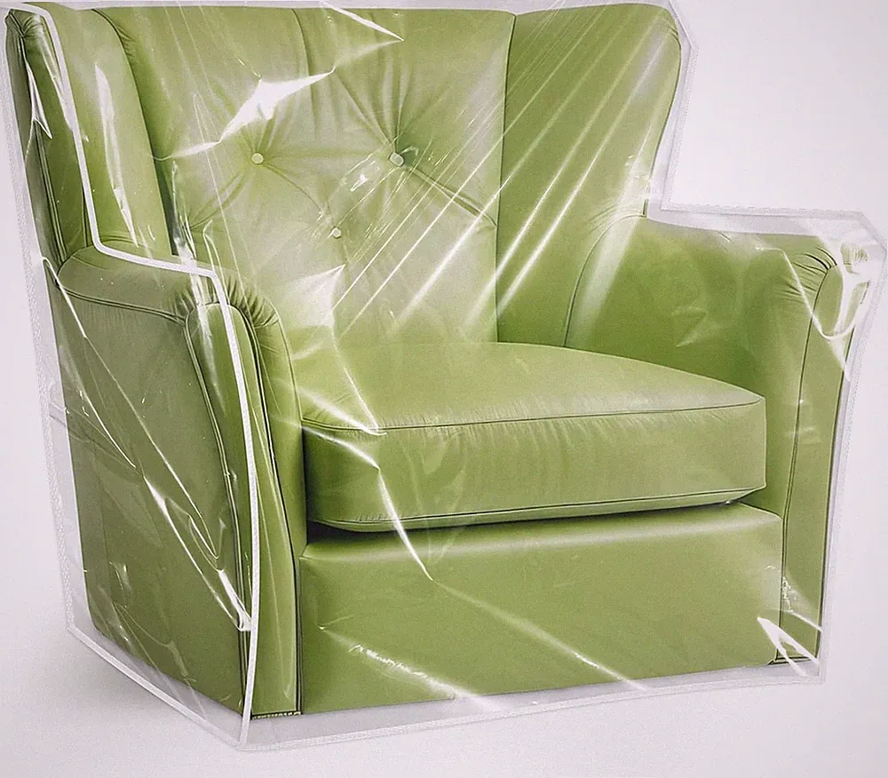 Heavy Duty Clear Armchair Cover, Waterproof Recliner Cover, Scratch-Resistant