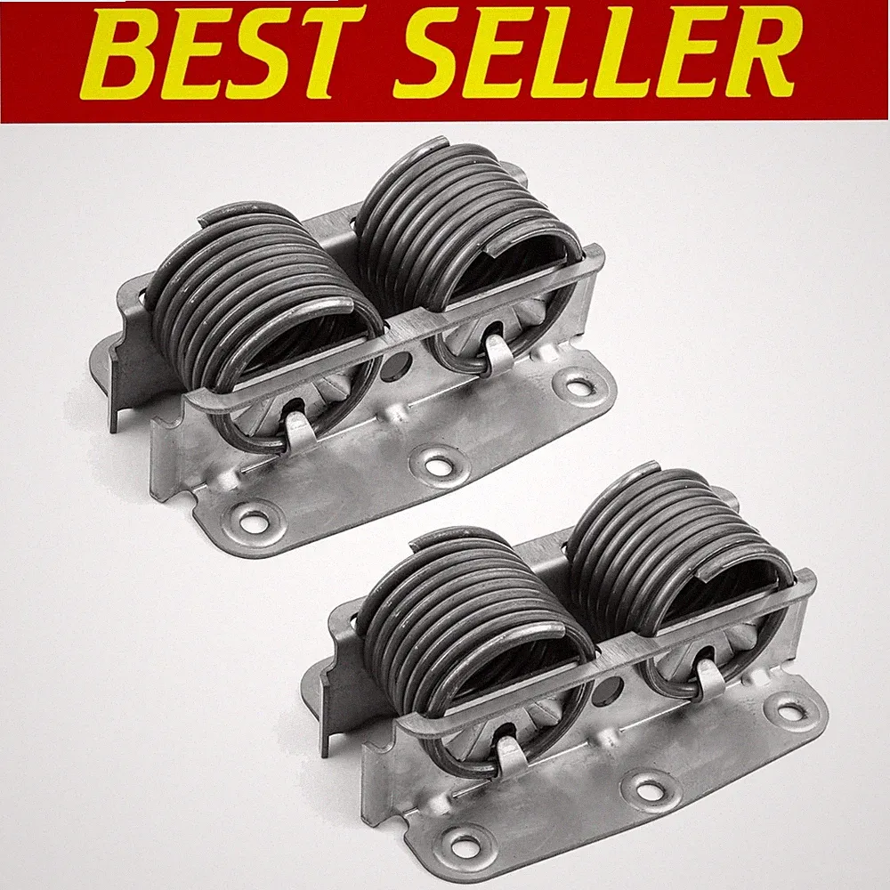 Rust-Resistant Rocker Recliner Springs Replacement | 5 1/8" x 3 9/16" Pack of 2t